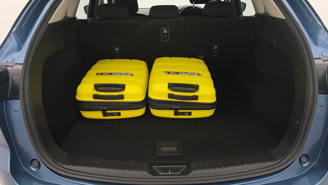 Boot Inside View with Luggage