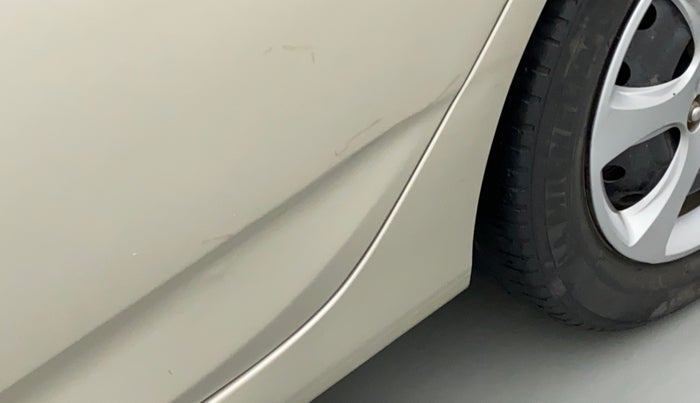2013 Hyundai Verna FLUIDIC 1.4 CRDI, Diesel, Manual, 79,466 km, Rear left door - Slight discoloration