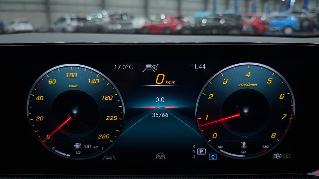 2021 Mercedes-benz A250 4matic, Automatic, 35766 km, Odometer View