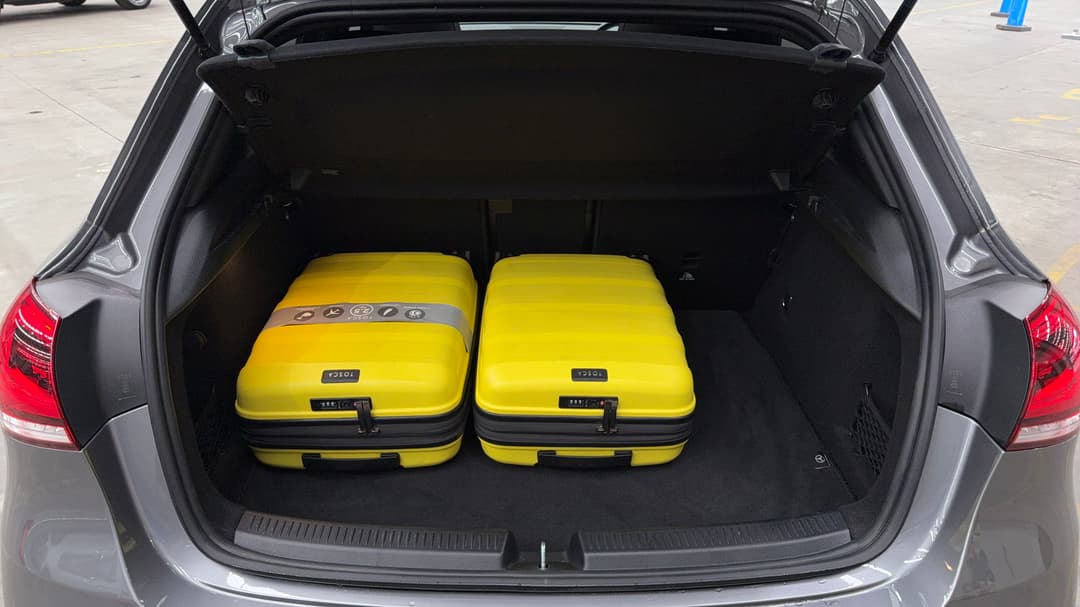 2021 Mercedes-benz A250 4matic, Automatic, 35766 km, Boot Inside View with Luggage