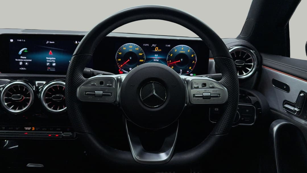 2021 Mercedes-benz A250 4matic, Automatic, 35766 km, Steering Wheel Close-up