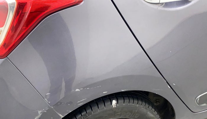 2014 Hyundai Grand i10 SPORTZ 1.2 KAPPA VTVT, Petrol, Manual, 56,750 km, Right quarter panel - Minor scratches