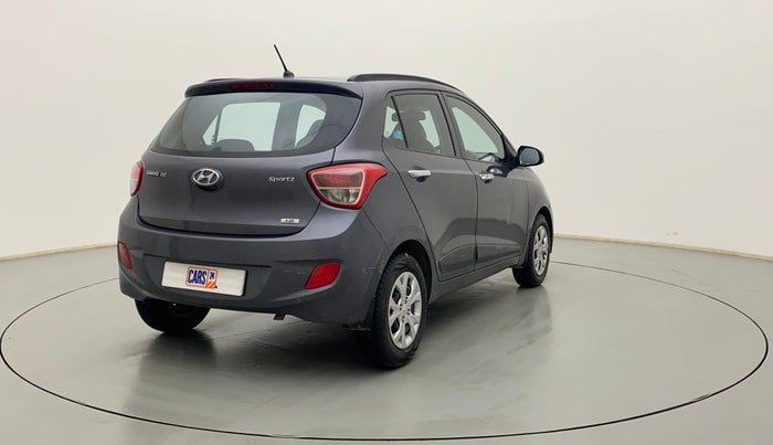 2014 Hyundai Grand i10 SPORTZ 1.2 KAPPA VTVT, Petrol, Manual, 56,750 km, Right Back Diagonal