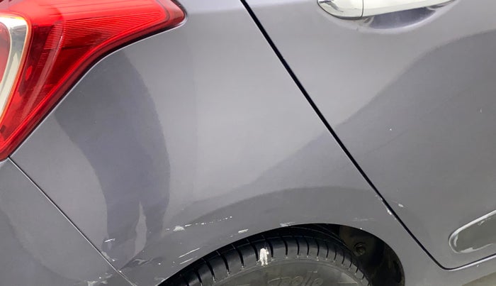 2014 Hyundai Grand i10 SPORTZ 1.2 KAPPA VTVT, Petrol, Manual, 56,750 km, Right quarter panel - Slightly dented