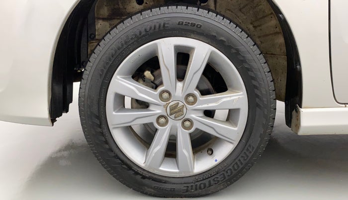 2013 Maruti Wagon R Stingray VXI, Petrol, Manual, 44,439 km, Left Front Wheel