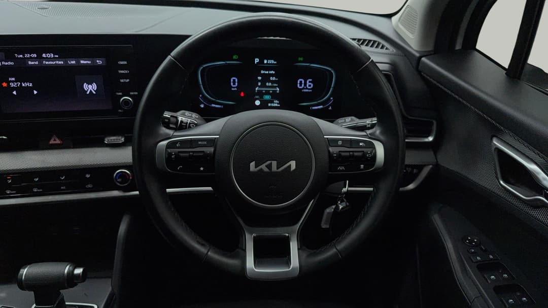 2021 Kia Sportage S (FWD), Automatic, 91539 km, Steering Wheel Close-up
