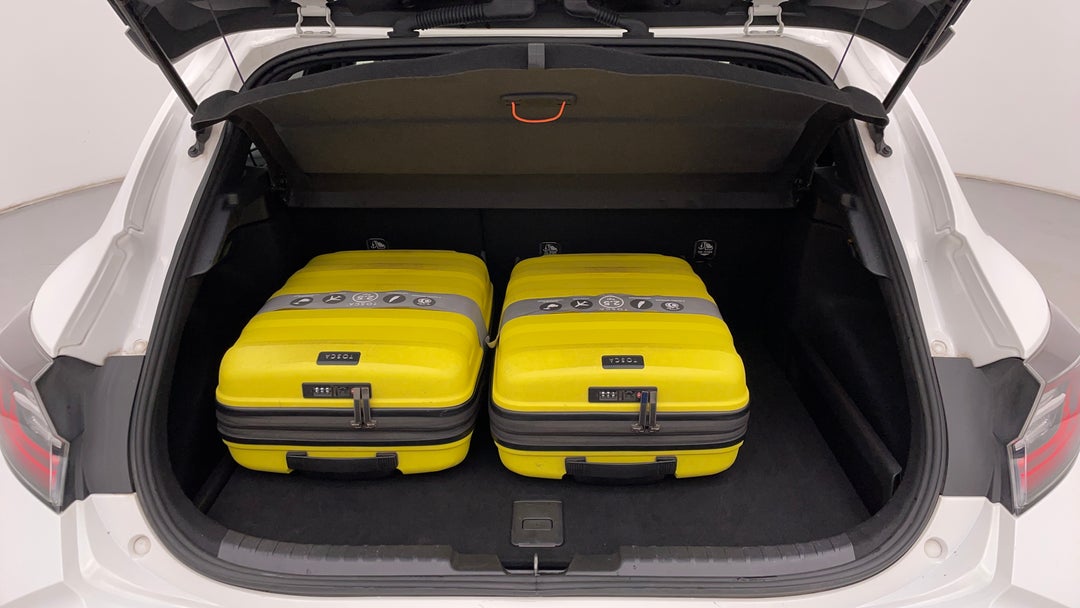 Boot Inside View with Luggage