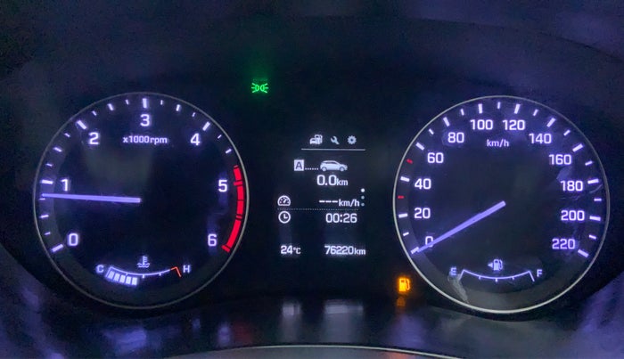 2015 Hyundai Elite i20 ASTA 1.4 CRDI, Diesel, Manual, 76,375 km, Odometer View