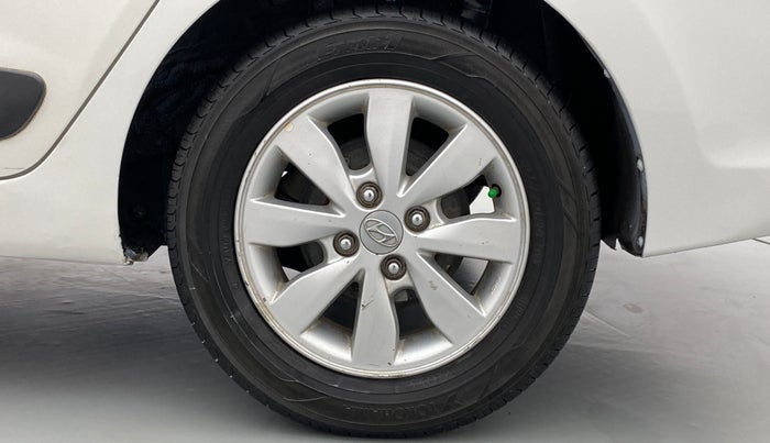 2014 Hyundai Xcent S 1.2 OPT, Petrol, Manual, 68,018 km, Left Rear Wheel