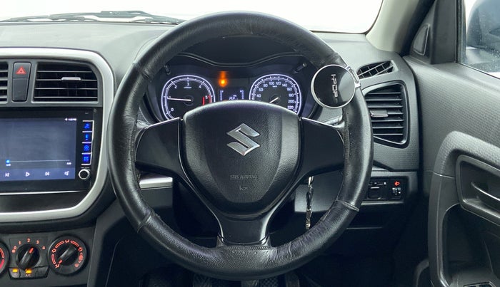 2018 Maruti Vitara Brezza LDI OPT, Diesel, Manual, 52,453 km, Steering Wheel Close Up