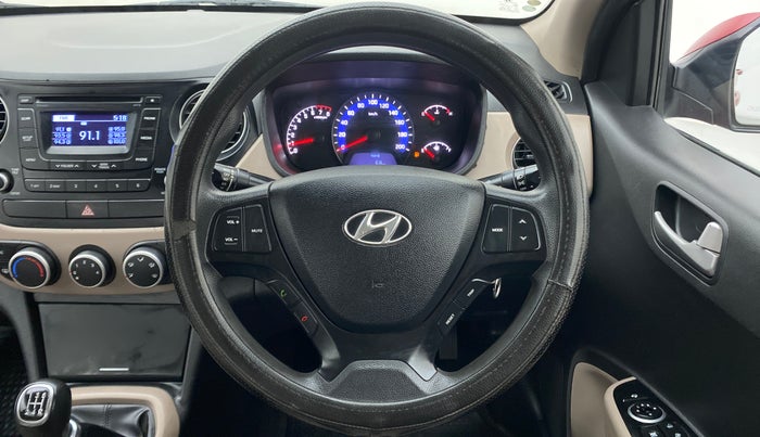 2014 Hyundai Xcent S 1.2 OPT, Petrol, Manual, 41,694 km, Steering Wheel Close Up