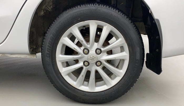 2011 Toyota Etios V, Petrol, Manual, 41,422 km, Left Rear Wheel
