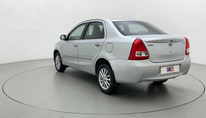 2011 Toyota Etios V, Petrol, Manual, 41,422 km, Left Back Diagonal