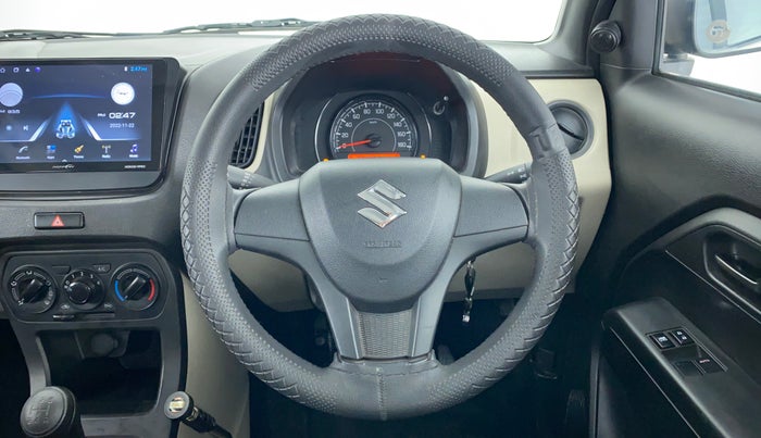 2021 Maruti New Wagon-R 1.0 Lxi (o) cng, CNG, Manual, 27,333 km, Steering Wheel Close Up