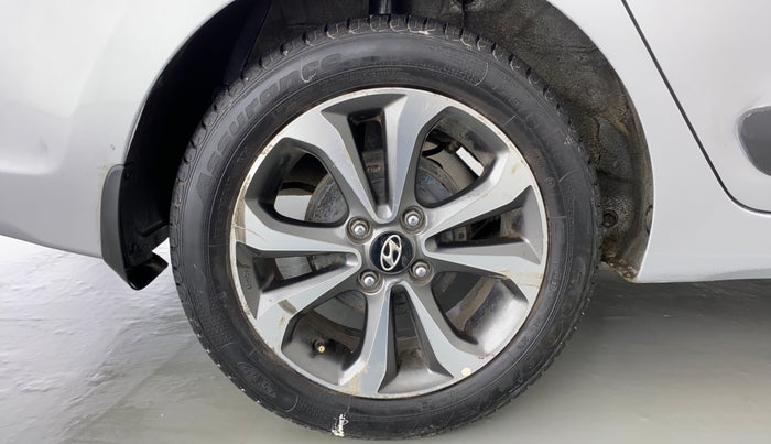 2014 Hyundai Xcent SX 1.2 OPT, Petrol, Manual, 77,647 km, Right Rear Wheel