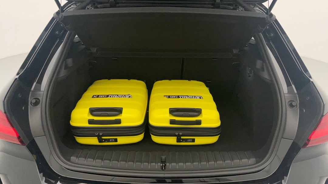 Boot Inside View with Luggage