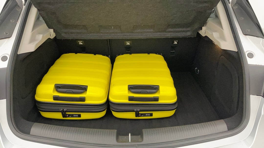 Boot Inside View with Luggage