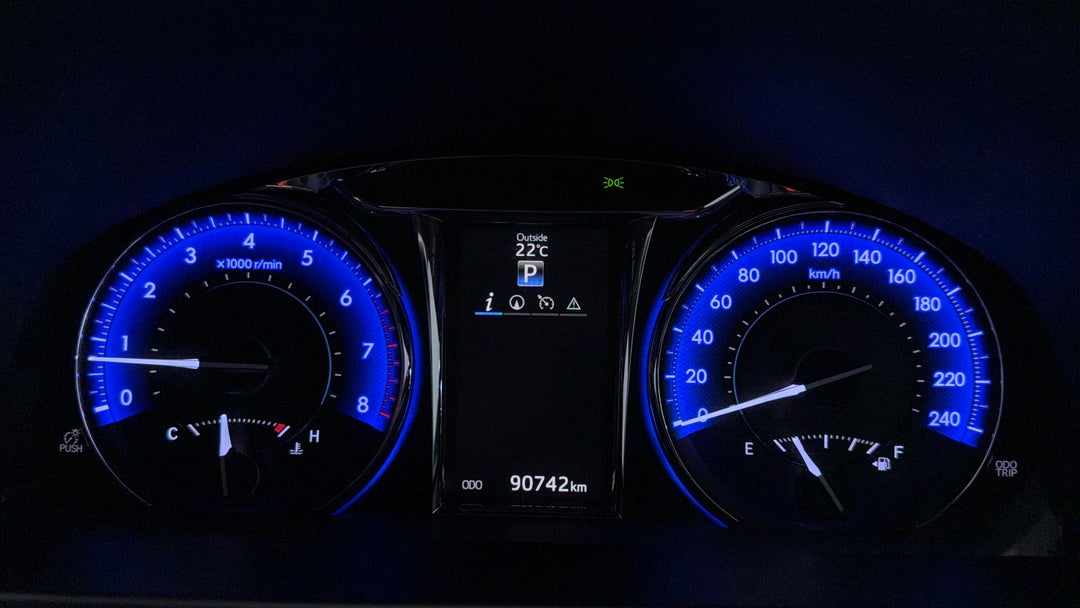 2017 Toyota Camry Rz S.e., Automatic, 90742 km, Odometer View