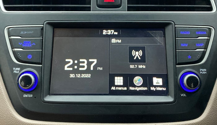 2019 Hyundai Elite i20 ASTA 1.2 (O), Petrol, Manual, 38,450 km, Infotainment System