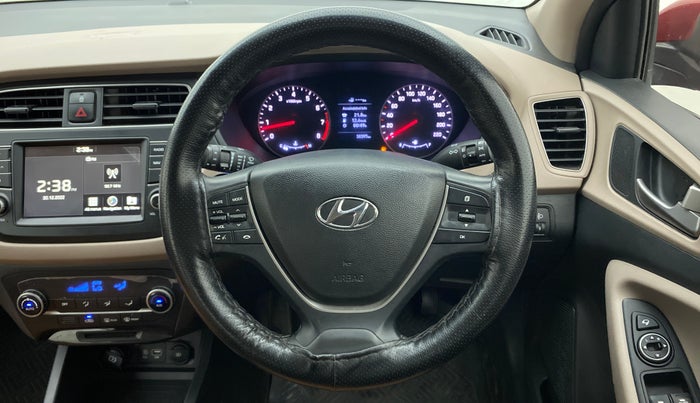 2019 Hyundai Elite i20 ASTA 1.2 (O), Petrol, Manual, 38,450 km, Steering Wheel Close Up