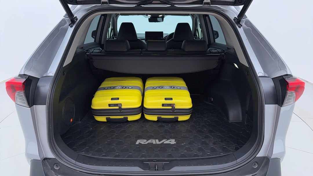 Boot Inside View with Luggage