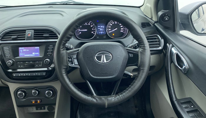 2018 Tata Tiago XZ 1.2 REVOTRON, Petrol, Manual, 19,274 km, Steering Wheel Close-up