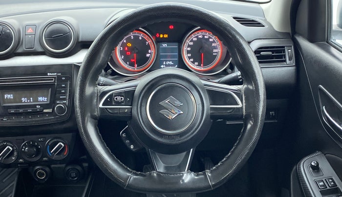 2020 Maruti Swift VXI D, Petrol, Manual, 61,446 km, Steering Wheel Close Up
