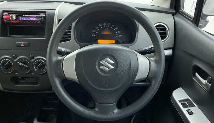 2010 Maruti Wagon R 1.0 LXI, Petrol, Manual, 27,970 km, Steering Wheel Close Up