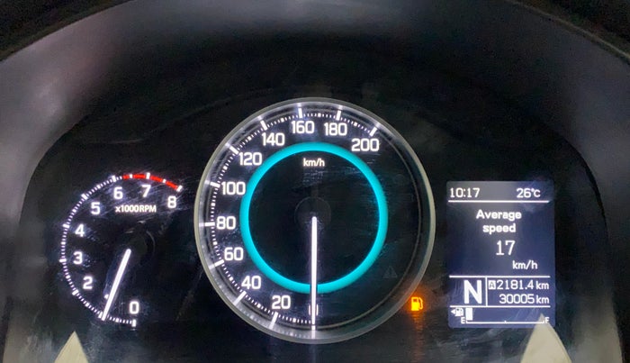 2017 Maruti IGNIS ZETA 1.2 AMT, Petrol, Automatic, 30,005 km, Odometer Image