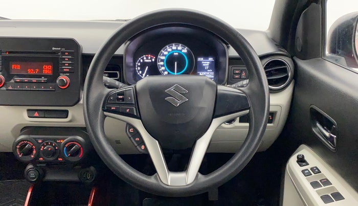 2017 Maruti IGNIS ZETA 1.2 AMT, Petrol, Automatic, 30,005 km, Steering Wheel Close Up