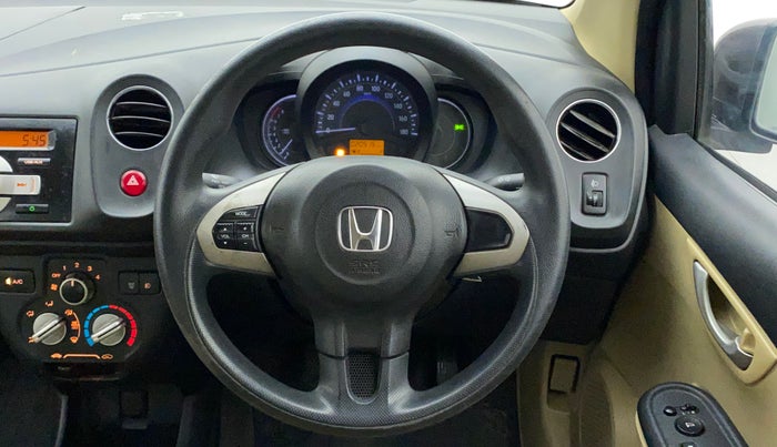 2014 Honda Brio VX MT, Petrol, Manual, 20,514 km, Steering Wheel Close Up