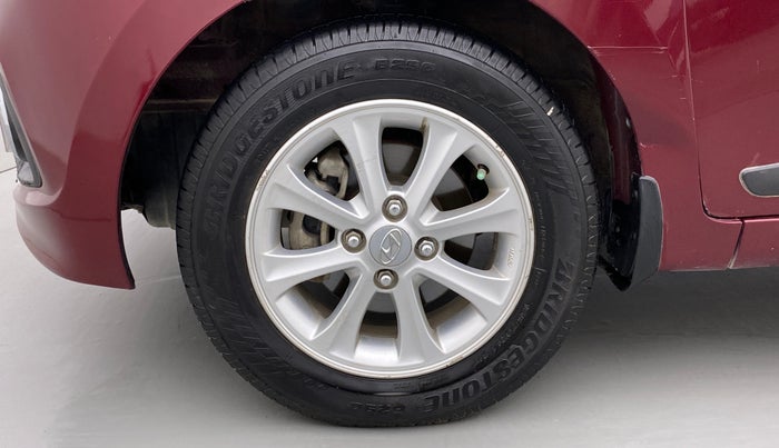 2014 Hyundai Grand i10 ASTA 1.2 KAPPA VTVT, Petrol, Manual, 64,867 km, Left Front Wheel