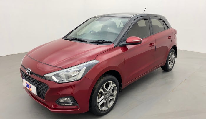 2018 Hyundai Elite i20 ASTA 1.2 DUAL TONE, Petrol, Manual, 49,401 km, Left Front Diagonal