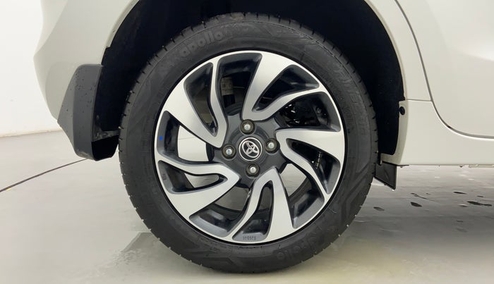 2021 Toyota Glanza V CVT, Petrol, Automatic, 4,768 km, Right Rear Wheel