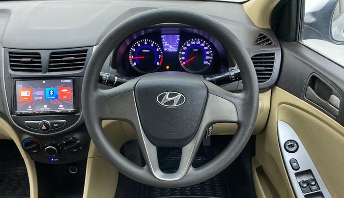 2017 Hyundai Verna FLUIDIC 4S 1.4 VTVT, Petrol, Manual, 42,258 km, Steering Wheel Close Up