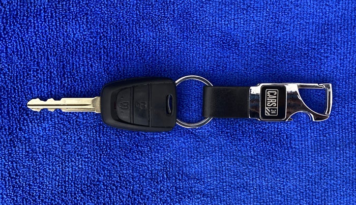 2018 Hyundai Grand i10 SPORTZ 1.2 KAPPA VTVT, Petrol, Manual, 30,541 km, Key Close Up