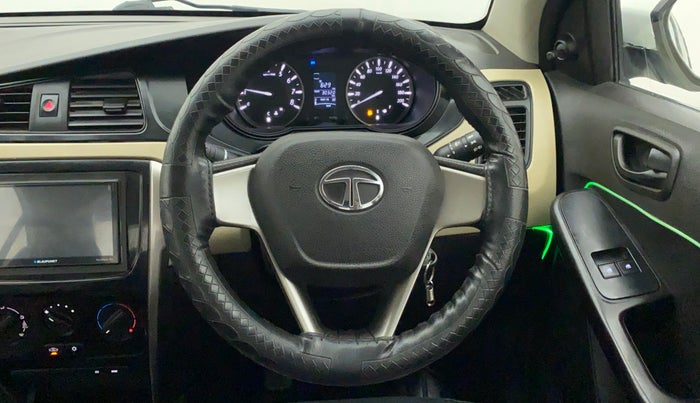 2017 Tata Zest XE PETROL, Petrol, Manual, 30,419 km, Steering Wheel Close Up