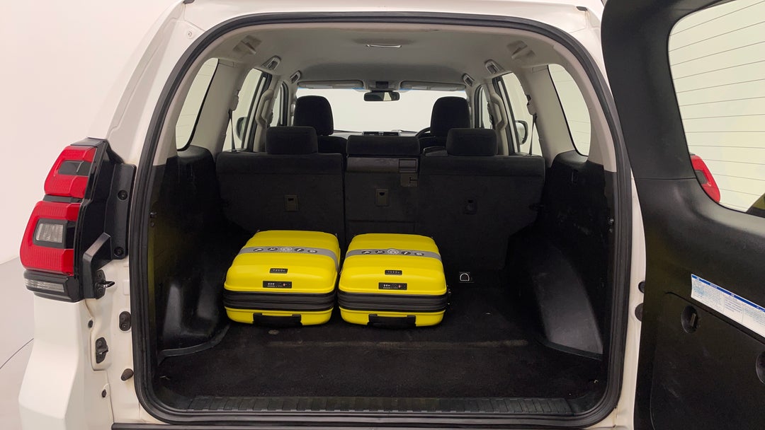 Boot Inside View with Luggage