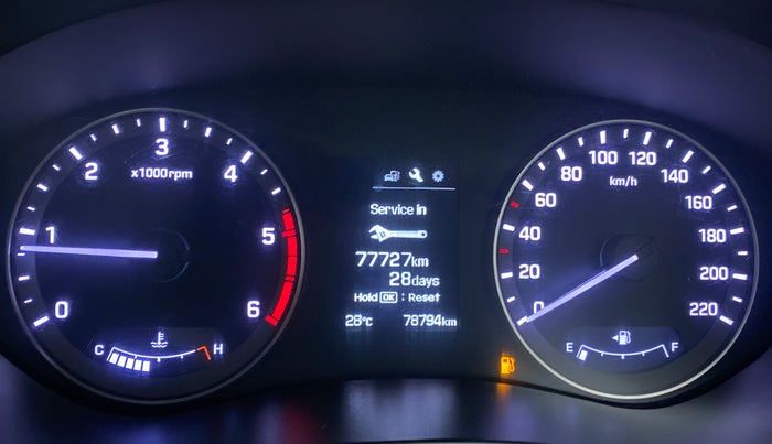 2017 Hyundai Elite i20 1.4 CRDI ASTA (O), Diesel, Manual, 78,825 km, Odometer Image