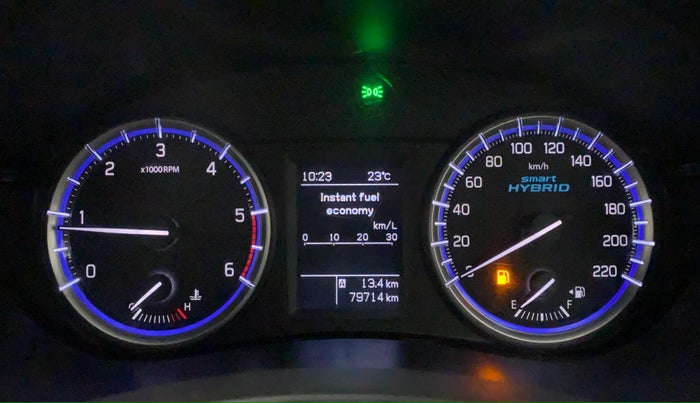 2018 Maruti S Cross ZETA 1.3, Diesel, Manual, 79,760 km, Odometer Image