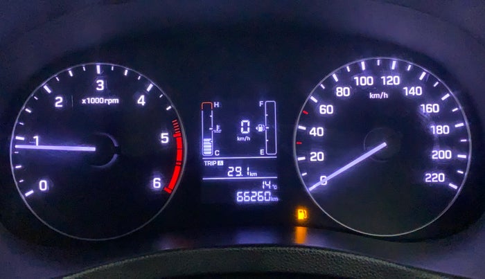 2018 Hyundai Creta 1.4 E PLUS CRDI, Diesel, Manual, 66,365 km, Odometer Image