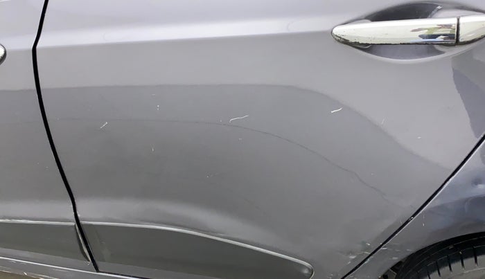 2016 Hyundai Grand i10 SPORTZ 1.2 KAPPA VTVT, Petrol, Manual, 35,432 km, Rear left door - Minor scratches