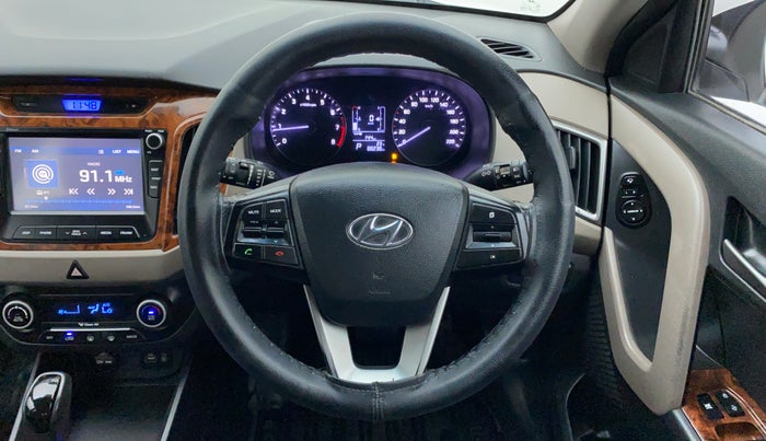 2016 Hyundai Creta 1.6 SX PLUS AUTO PETROL, Petrol, Automatic, 88,343 km, Steering Wheel Close Up