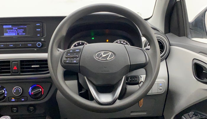 2019 Hyundai GRAND I10 NIOS MAGNA AMT 1.2 KAPPA VTVT, Petrol, Automatic, 3,618 km, Steering Wheel Close Up