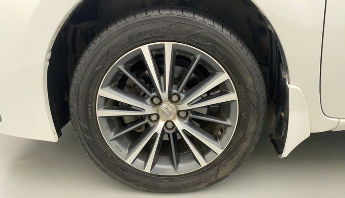 2018 Toyota Corolla Altis VL CVT PETROL, Petrol, Automatic, 77,261 km, Left Front Wheel