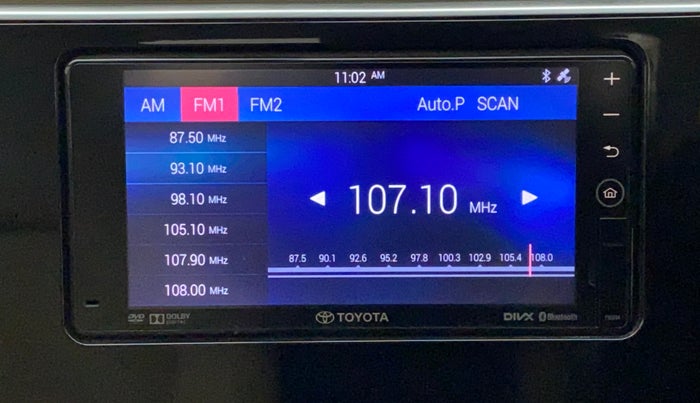 2018 Toyota Corolla Altis VL CVT PETROL, Petrol, Automatic, 77,261 km, Infotainment System