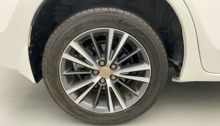 2018 Toyota Corolla Altis VL CVT PETROL, Petrol, Automatic, 77,261 km, Right Rear Wheel