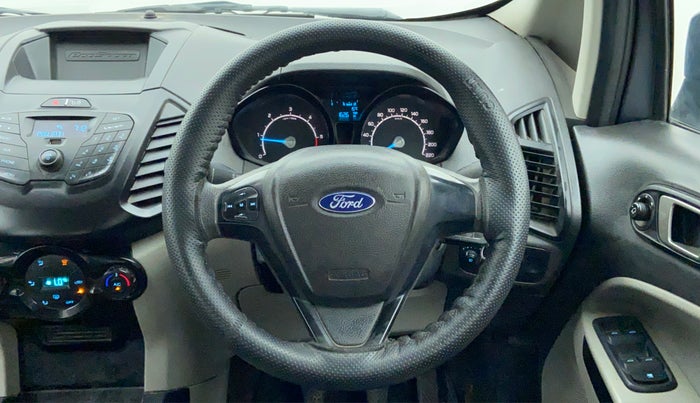 2017 Ford Ecosport 1.5 TREND+ TDCI, Diesel, Manual, 1,13,206 km, Steering Wheel Close Up