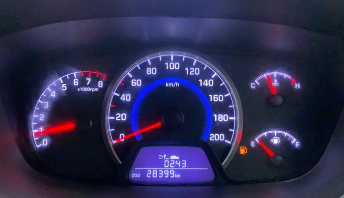 2017 Hyundai Grand i10 ERA 1.2 KAPPA VTVT, Petrol, Manual, 28,399 km, Odometer Image