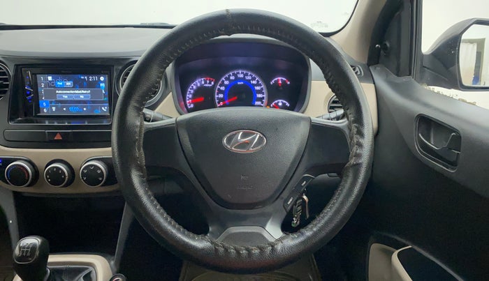 2017 Hyundai Grand i10 ERA 1.2 KAPPA VTVT, Petrol, Manual, 28,399 km, Steering Wheel Close Up